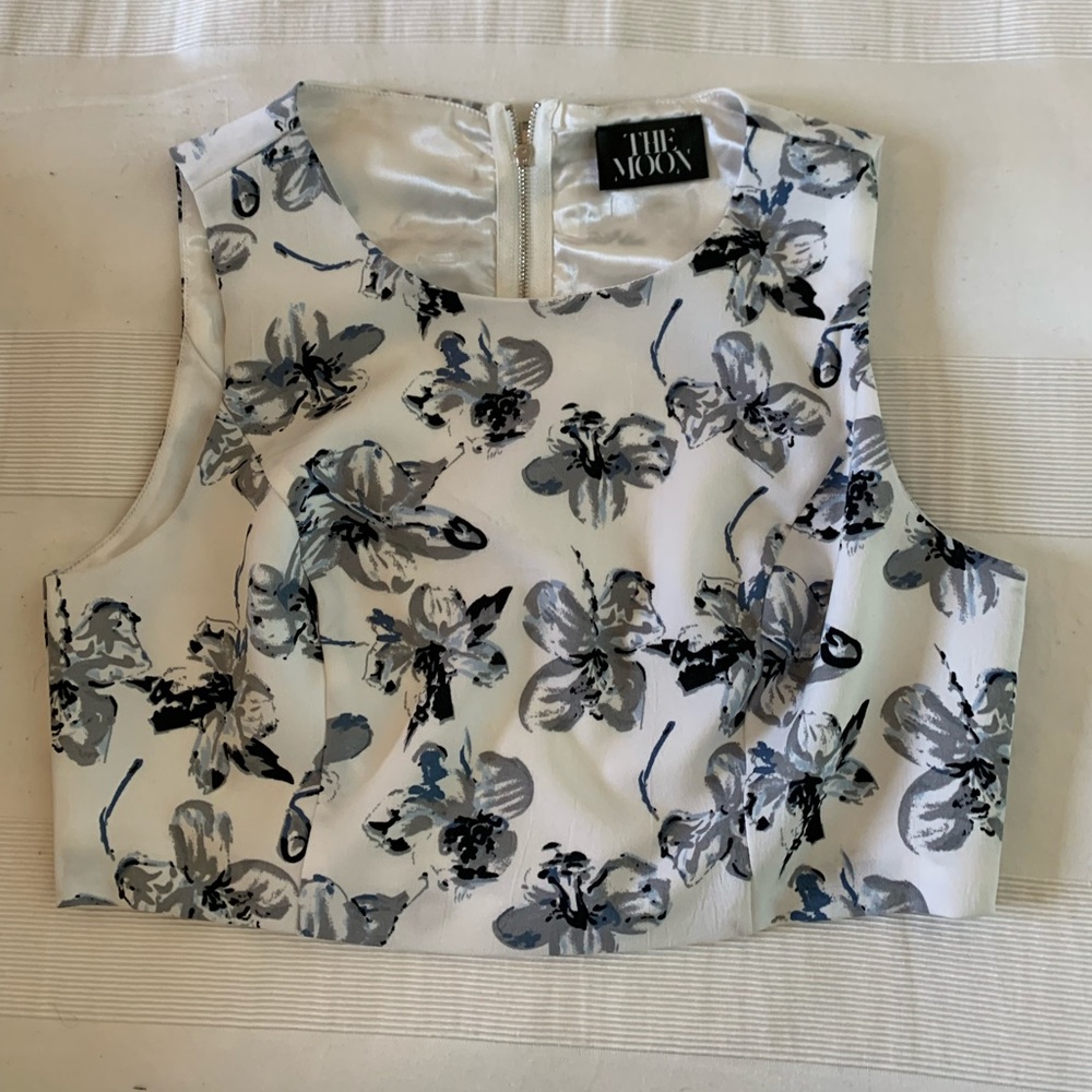 Floral Cropped Shirt